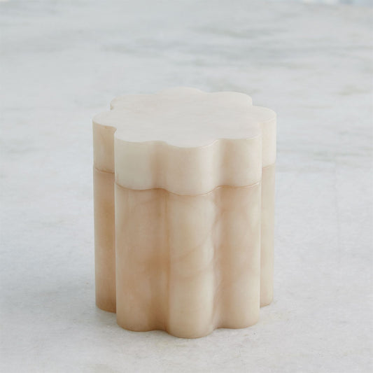 Cumulus Alabaster Tall Boxes - Cream