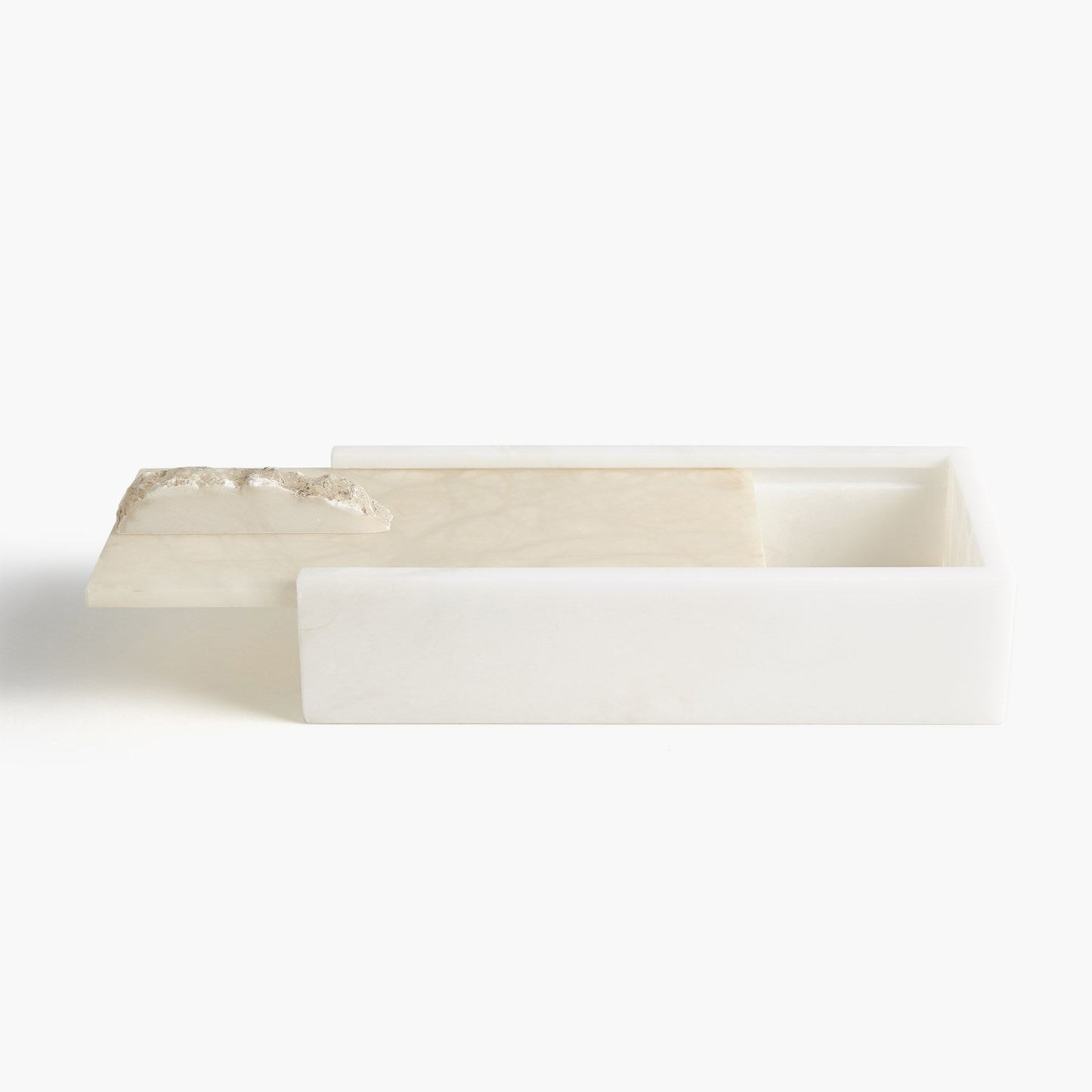 Alabaster Rectangle Box